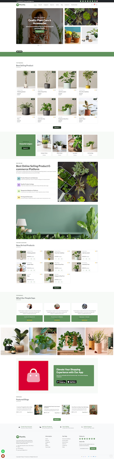 Plantas